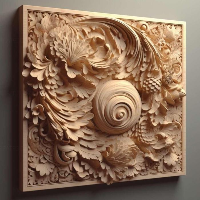 نموذج ثلاثي الأبعاد لآلة CNC 3D Art 